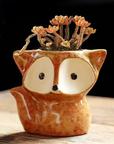 Cute Fox Style Succulent Pot